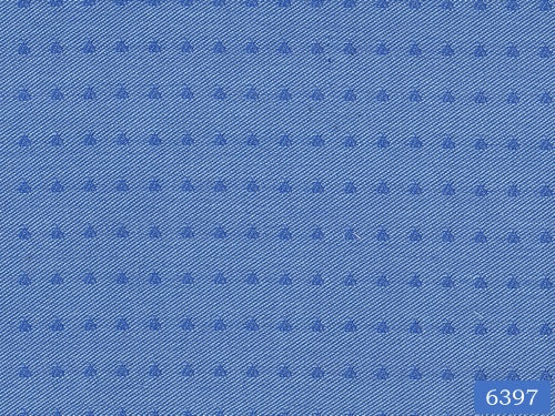 Azure Blue Dotted Print Shirt