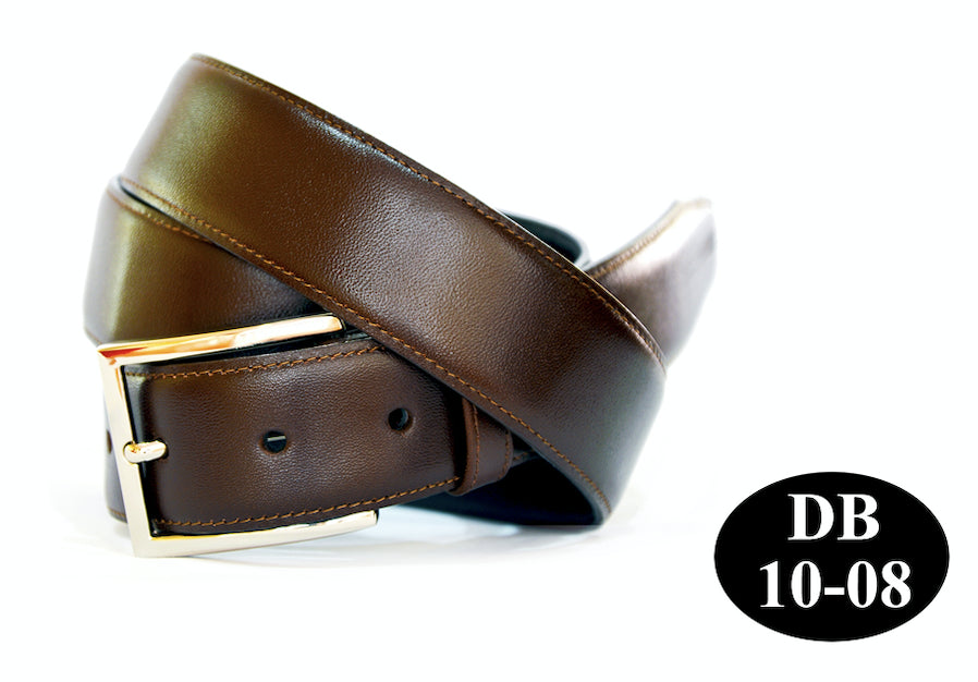 Square Buckle Classic Leather Belt