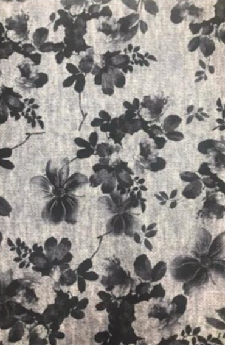 White Harbor Grey Floral Print Pant