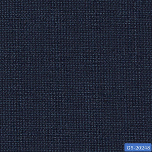 Prussian Blue Knit Print Suit