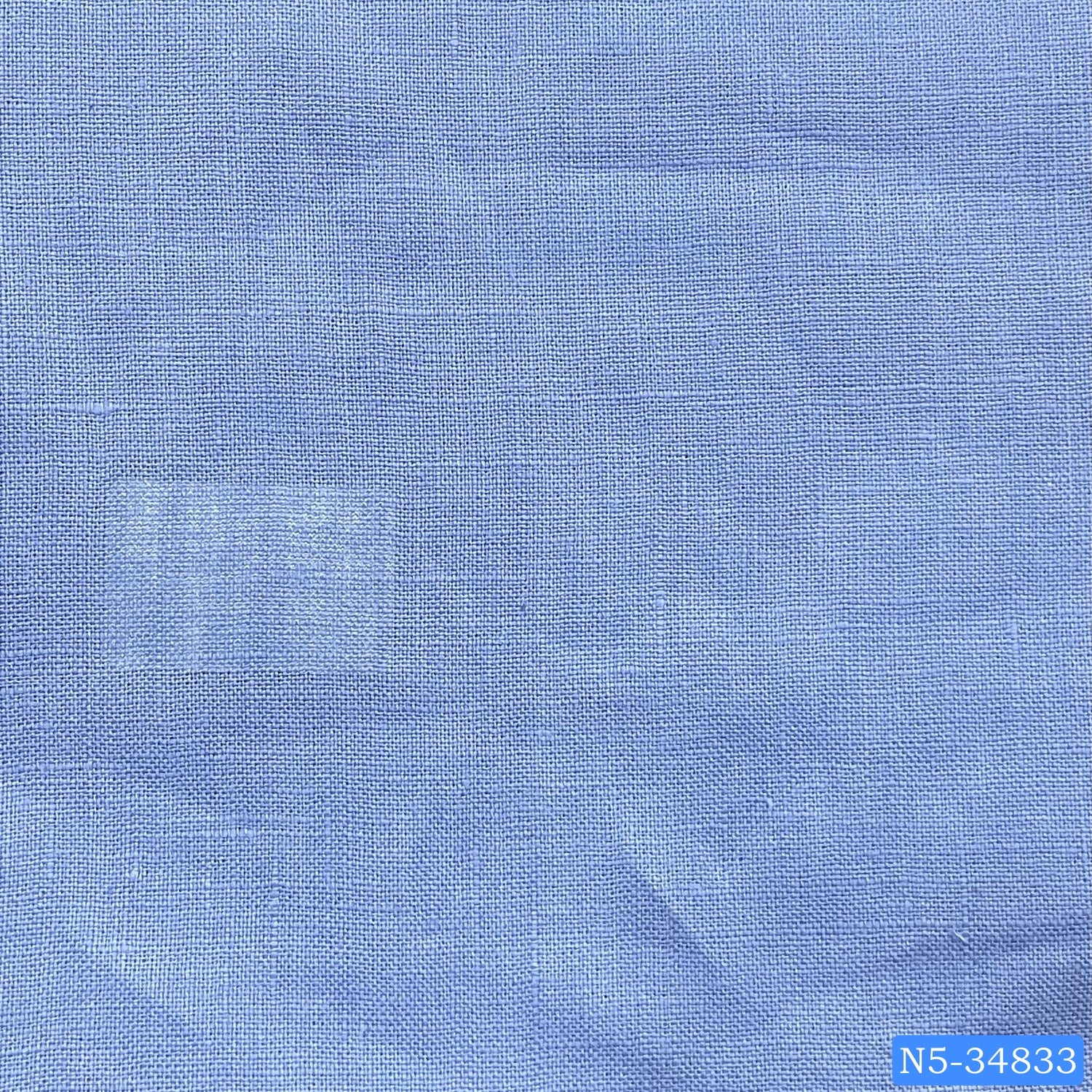 Maya Blue Plain Linen Shirt