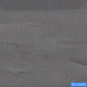 Charcoal Grey Plain Linen Shirt