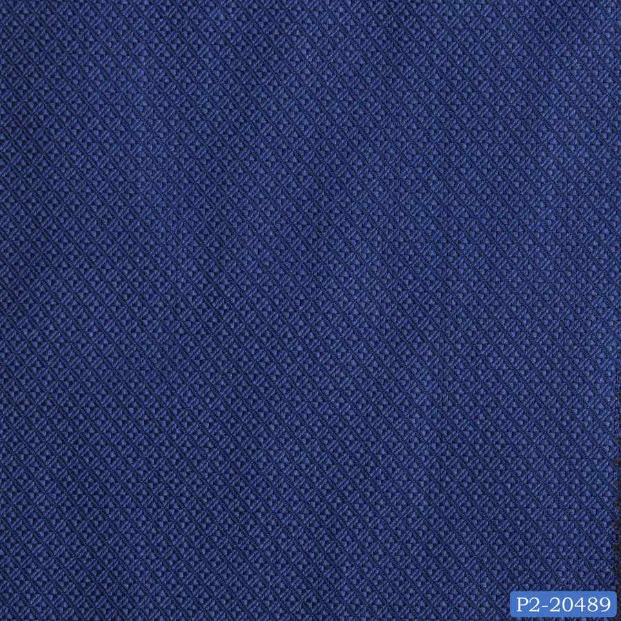 Yale Blue Diamond Print Suit