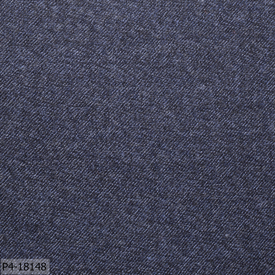 Air Force Blue And Black Flannel Suit