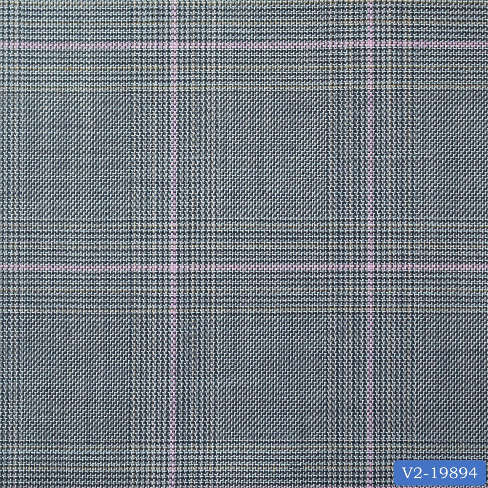 Abalone Grey Check Pant