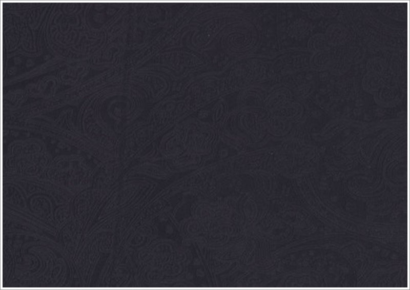 Black Paisley Velvet Vest