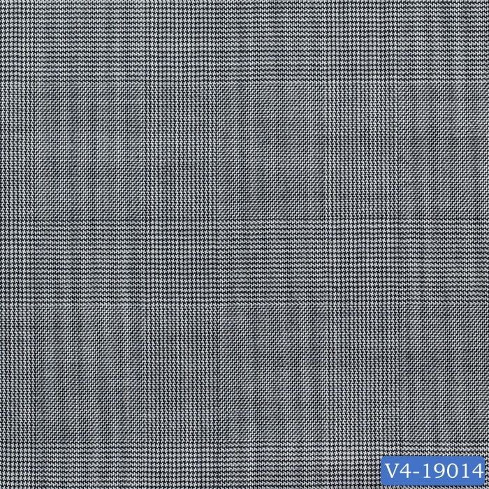 Abalone Grey Prince of Wales Check Suit