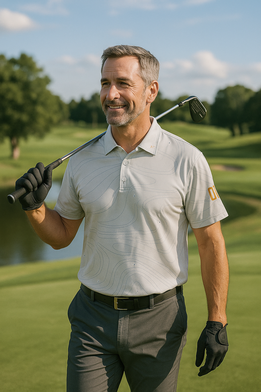 Fairway - White Onyx Core Performance Polo