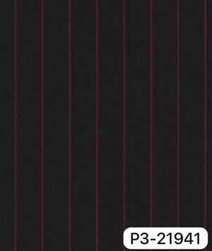 Black With Red Stripe Pant