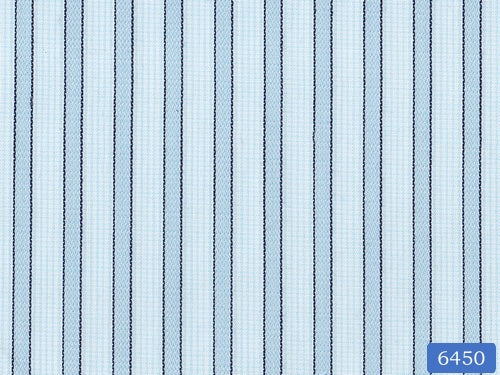 White and Blue Dual Stripe Shirt