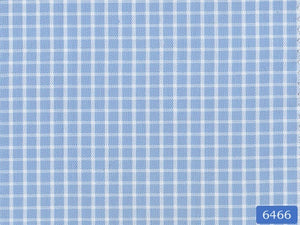 Baby Blue and White Check Shirt