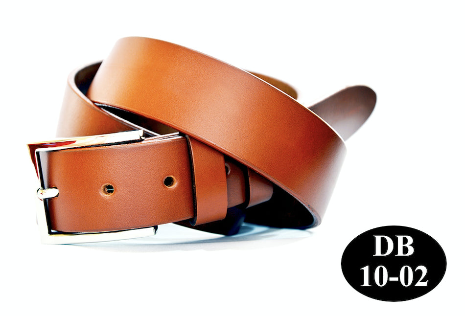 Square Buckle Classic Leather Belt