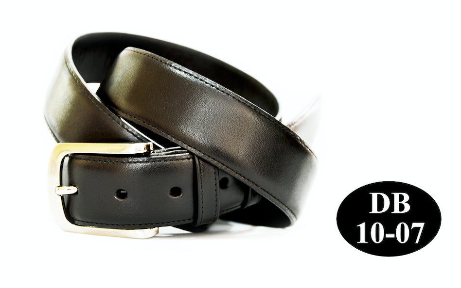 Square Buckle Classic Leather Belt