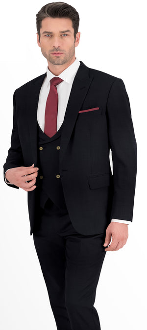 Black Plain Suit