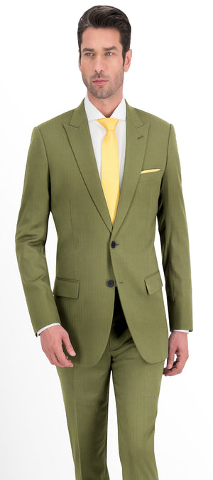 Camel Brown Texture Plain Suit