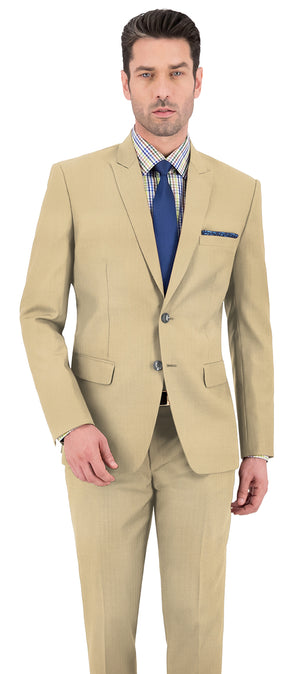 Cream Plain Suit