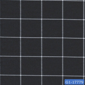 Charcoal Small Windowpane Jacket