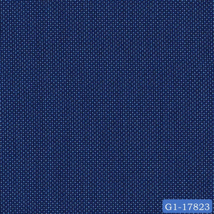 Royal Blue Micro Dot Plain Jacket