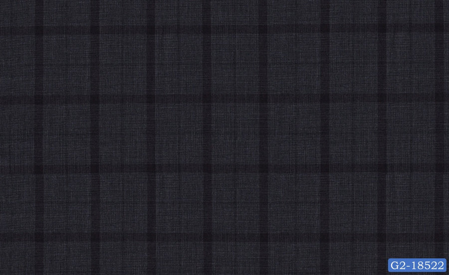 Iron Grey with Dark Check Suit