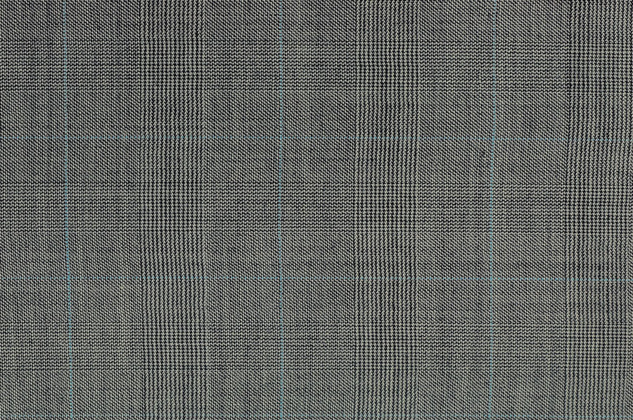 Seal Grey Prince of Wales Check Suit