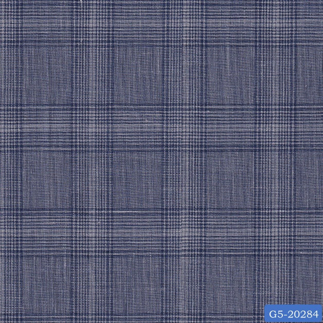 Pigeon Blue Check Pant