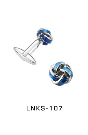 Blue Knot Cufflinks