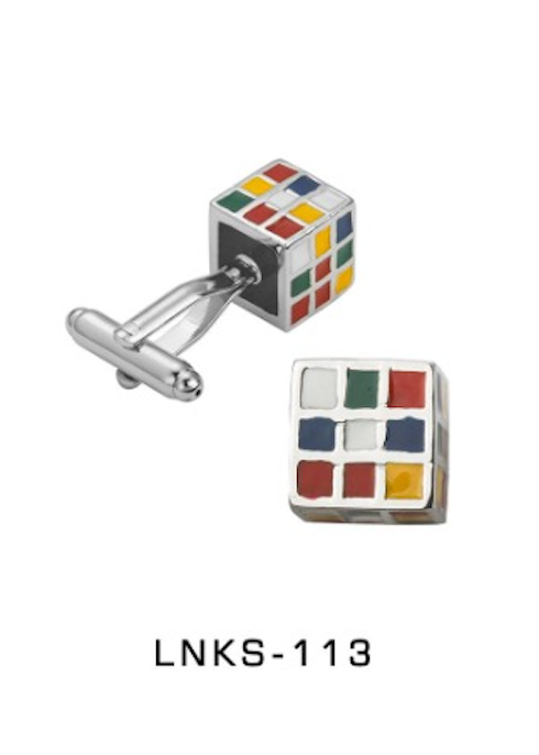 Rubik Cube Cufflinks