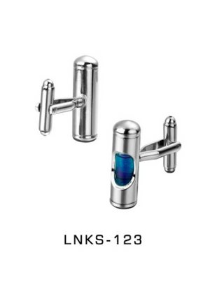 Blue Hourglass Cufflinks