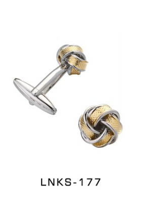 Gold Knot Cufflinks