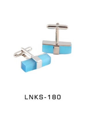 Light Blue Bar Cufflinks