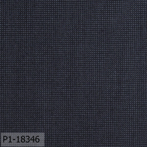 Charcoal Grey With Steel Grey Micro Check Print Pant