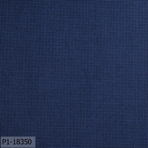 Egyptian Blue Micro Check Print Suit