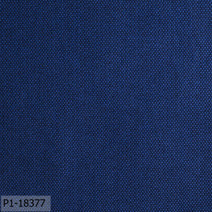 Egyptian Blue Micro Check Plain Jacket