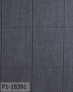 Lava Grey With Dark Windowpane Jacket