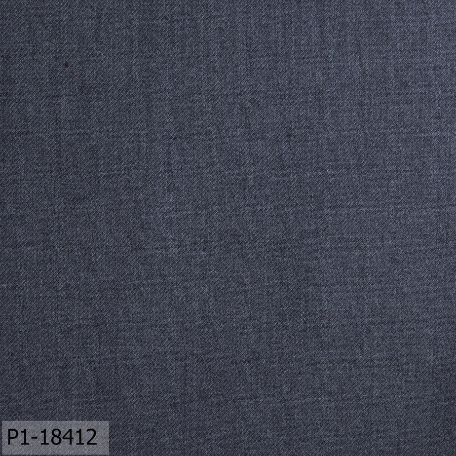 Pewter Blue Grey Texture Plain Pant