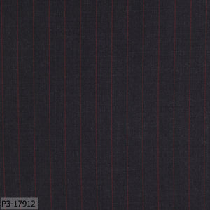 Shadow Grey With Red Dotted Stripe Suit