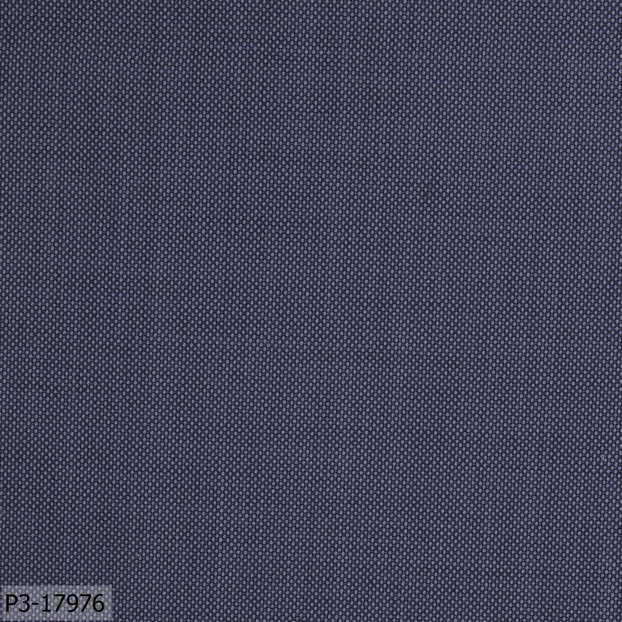 Black With Cornflower Blue Dots Print Suit