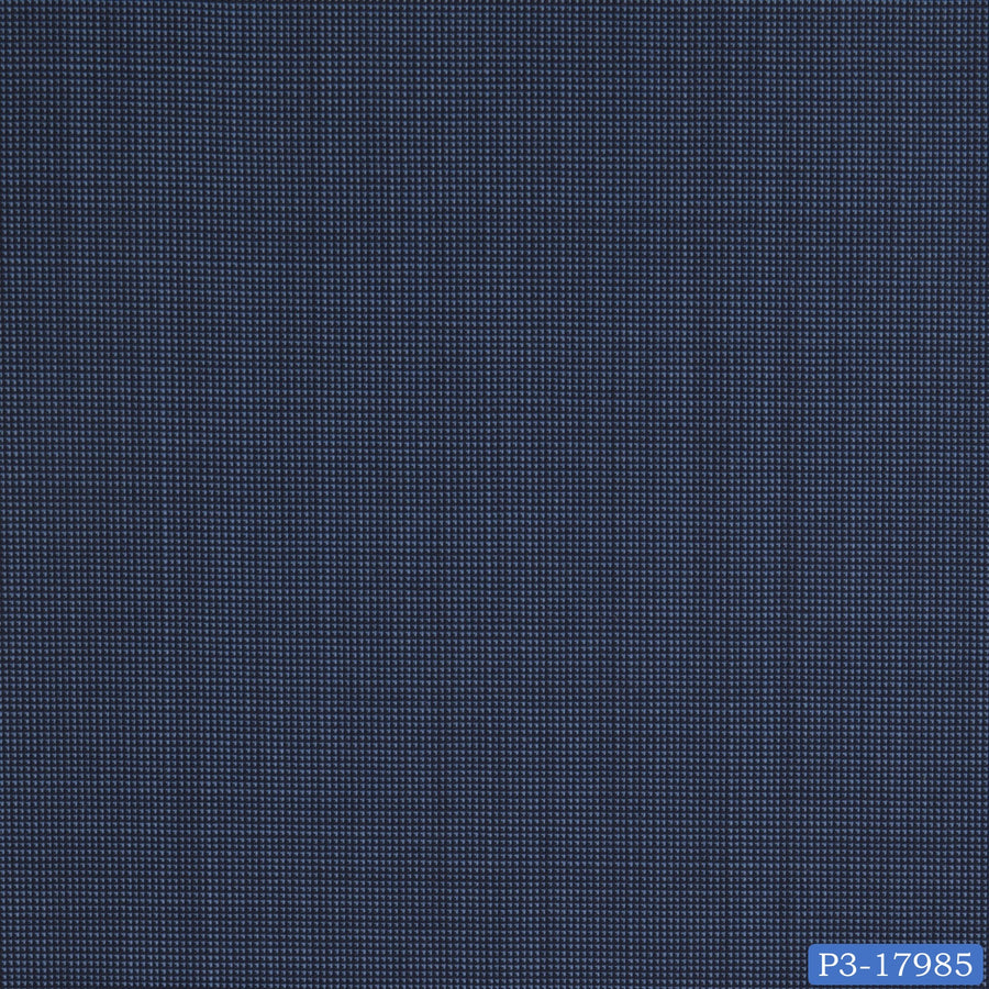 Space Blue Micro Pin Plain Suit