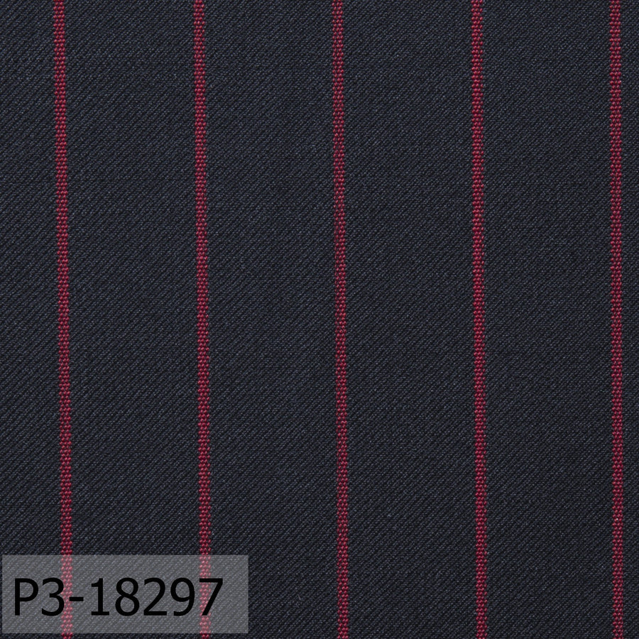 Charcoal Grey With Red Stripe Pant