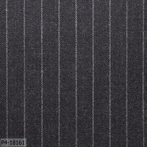 Shadow Grey With Light Stripe Flannel Suit