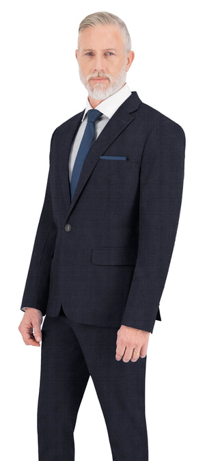 Shadow Grey Plain Flannel Suit