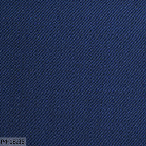 Sapphire Blue Texture Plain Flannel Pant