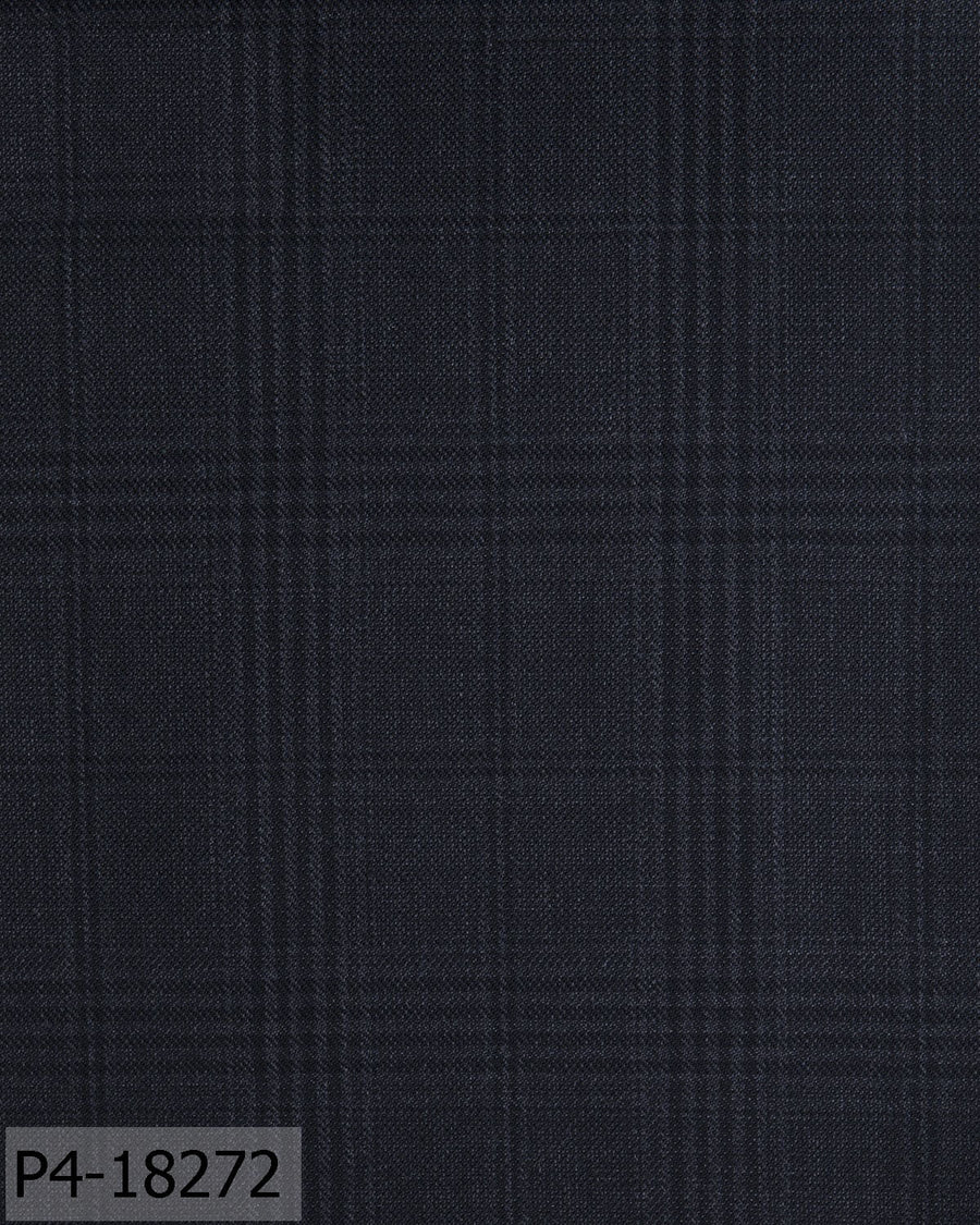 Iron Grey With Dark Check Flannel Suit