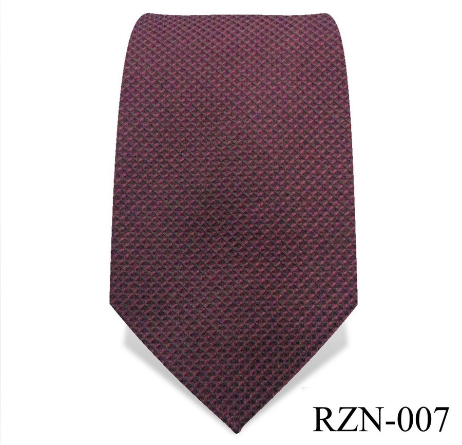 Burgundy Basketweave Tie