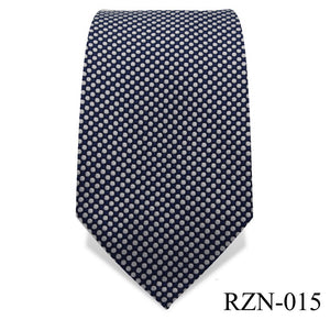 Black and White Polka Tie