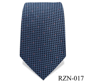 Blue Cubed Tie