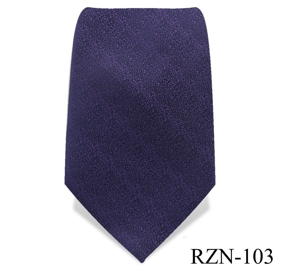 Purple Solid Tie