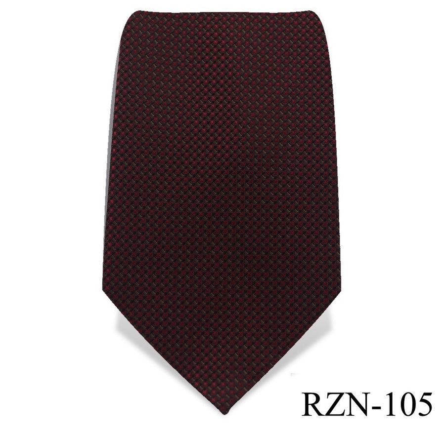 Currant Red Micro Pin Tie