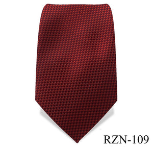 Carmine Red Pinpoint Tie