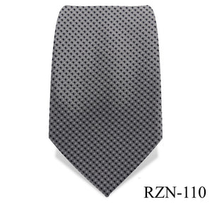 Steel Grey Pinpoint Tie